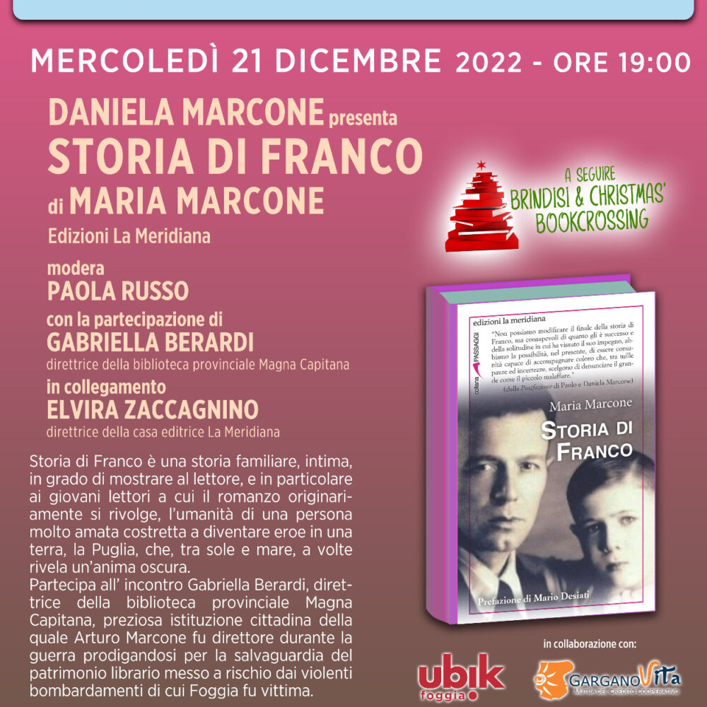 Presentazione libro: “Storia di franco”